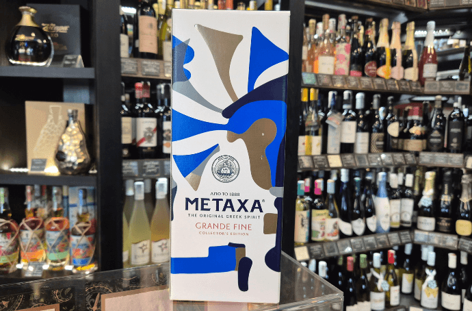 METAXA GRANDE FINE COLLECTOR'S EDITION BRANDY 0.7L + BOX